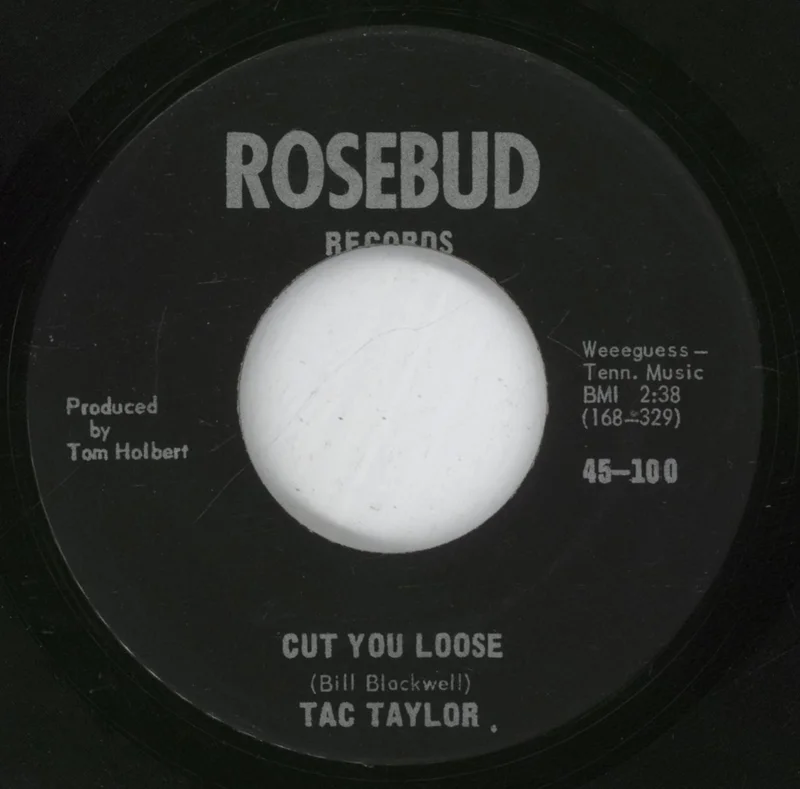 Tac Taylor Cut You Loose / Trying To Make A Fool Of Me US 7" vinyl