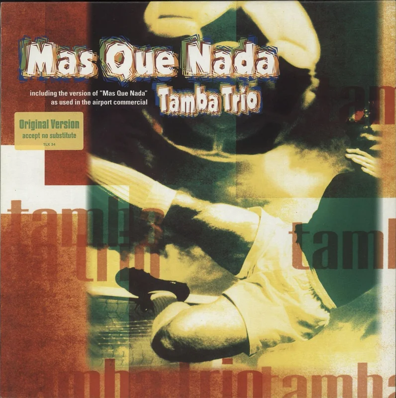 Tamba Trio Mas Que Nada UK 12" vinyl