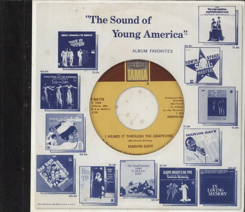 Tamla Motown The Complete Motown Singles Vol. 8: 1968 UK 6-CD set