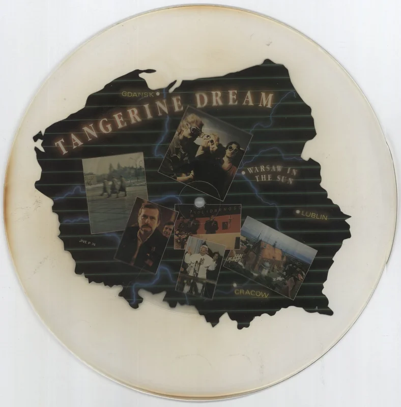 Tangerine Dream Warsaw In The Sun - Uncut Test Pressing UK Uncut picture disc