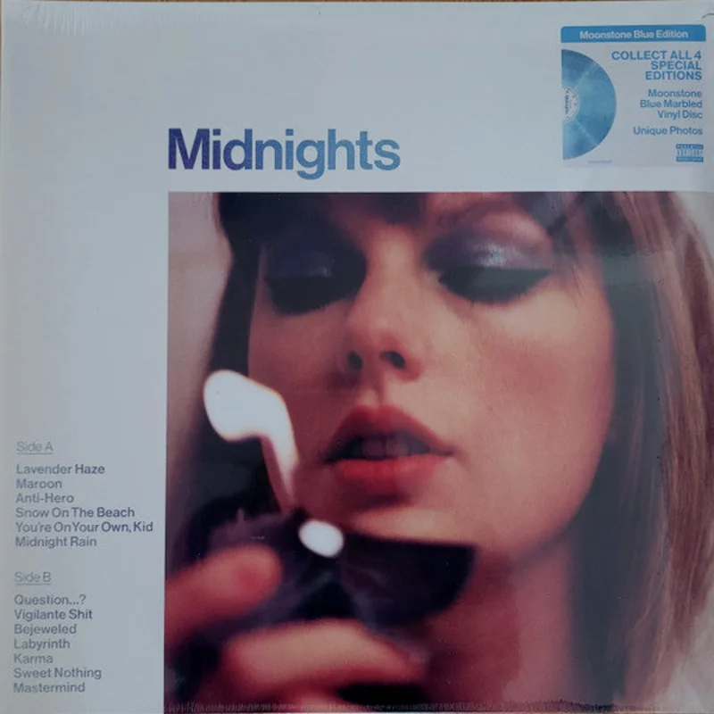 Taylor Swift - Midnights (Moonstone Blue Edition) (Quick Ship)