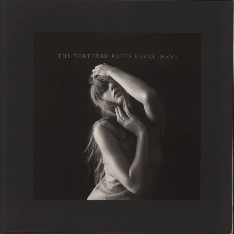 Taylor Swift The Tortured Poets Department - Ink Black Vinyl UK 2-LP vinyl set