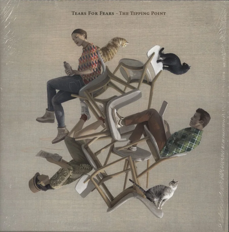 Tears For Fears The Tipping Point: Webstore Edition - Green Vinyl + Autographed Print UK Vinyl LP