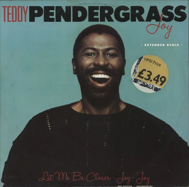 Teddy Pendergrass Joy UK 12" vinyl