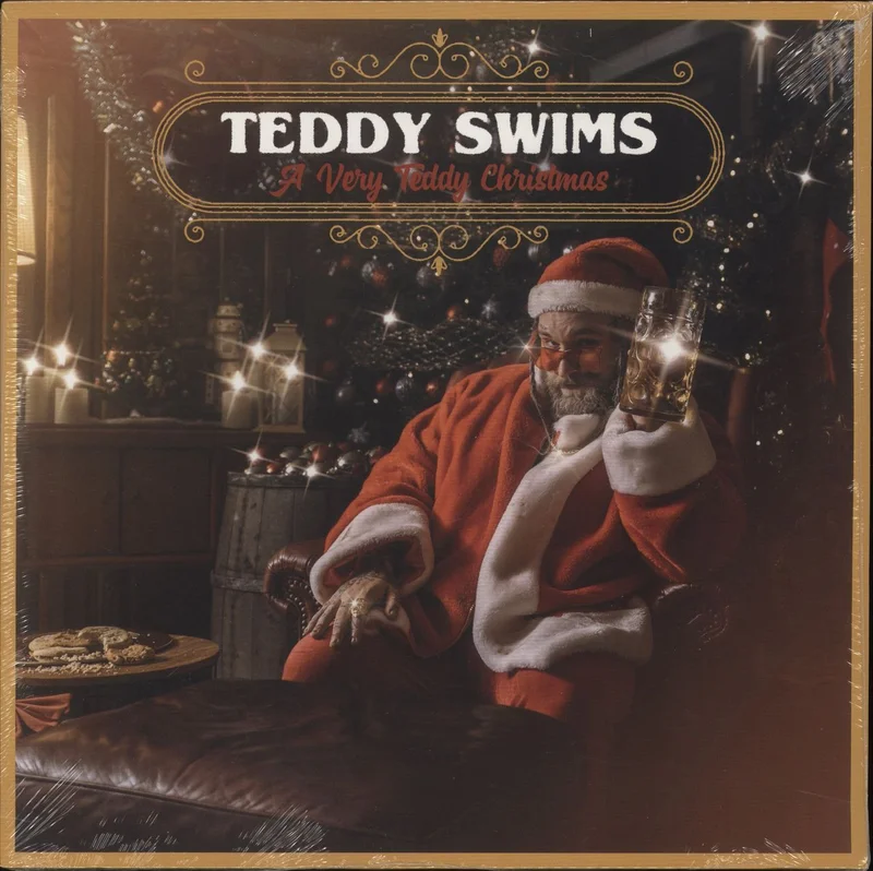 Teddy Swims A Very Teddy Christmas - Green Vinyl - Sealed US 12" vinyl