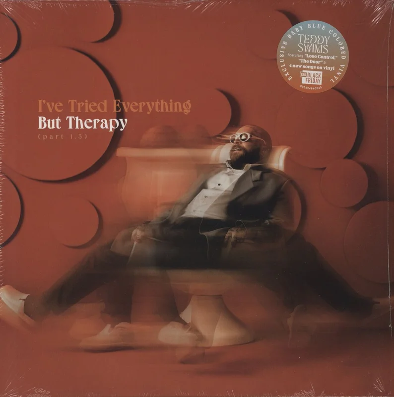 Teddy Swims I've Tried Everything But Therapy [Part 1.5] - BFRSD24 - Baby Blue Vinyl US Vinyl LP