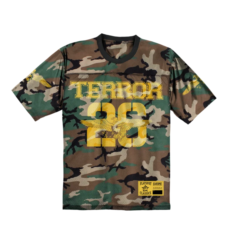 Terror - Camo Football Jersey