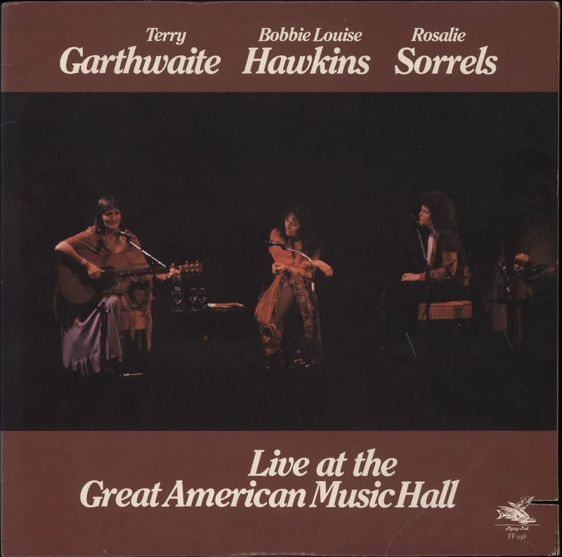 Terry Garthwaite Live At The Great American Music Hall US Vinyl LP
