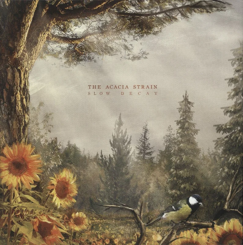The Acacia Strain Slow Decay - Clear With Black Smoke Vinyl US Vinyl LP