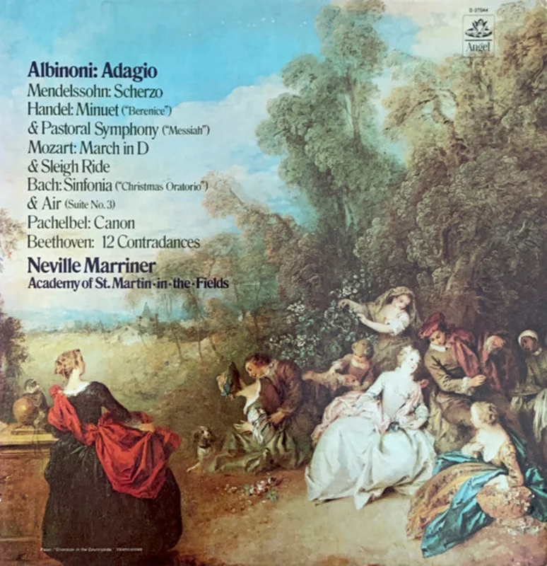 The Academy Of St. Martin-in-the-Fields, Sir Neville Marriner - Albinoni: Adagio And Music By Bach, Beethoven, Handel, Mendelssohn, Mozart, Pachelbel