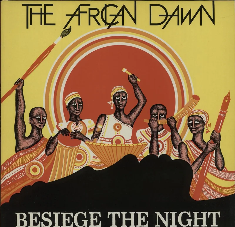 The African Dawn Besiege The Night UK Vinyl LP