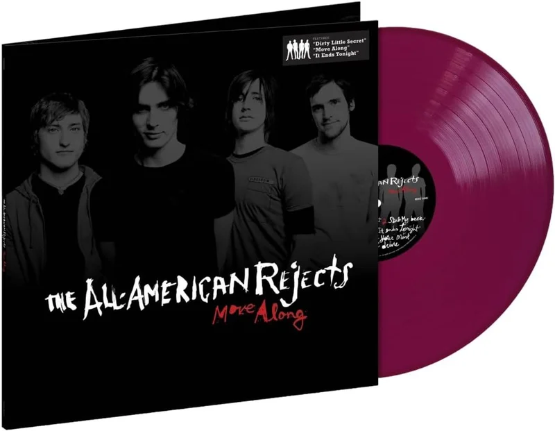 The All-American Rejects Move Along - Translucent Grape Vinyl - Sealed UK Vinyl LP