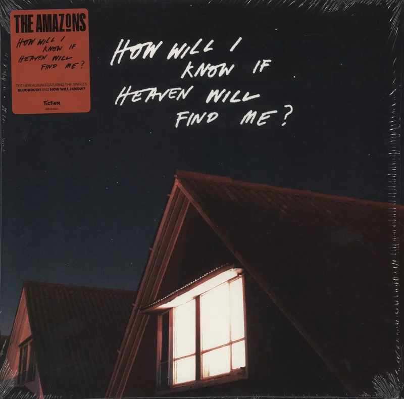 The Amazons How Will I Know If Heaven Will Find Me? - Clear Vinyl - Autographed Print UK Vinyl LP