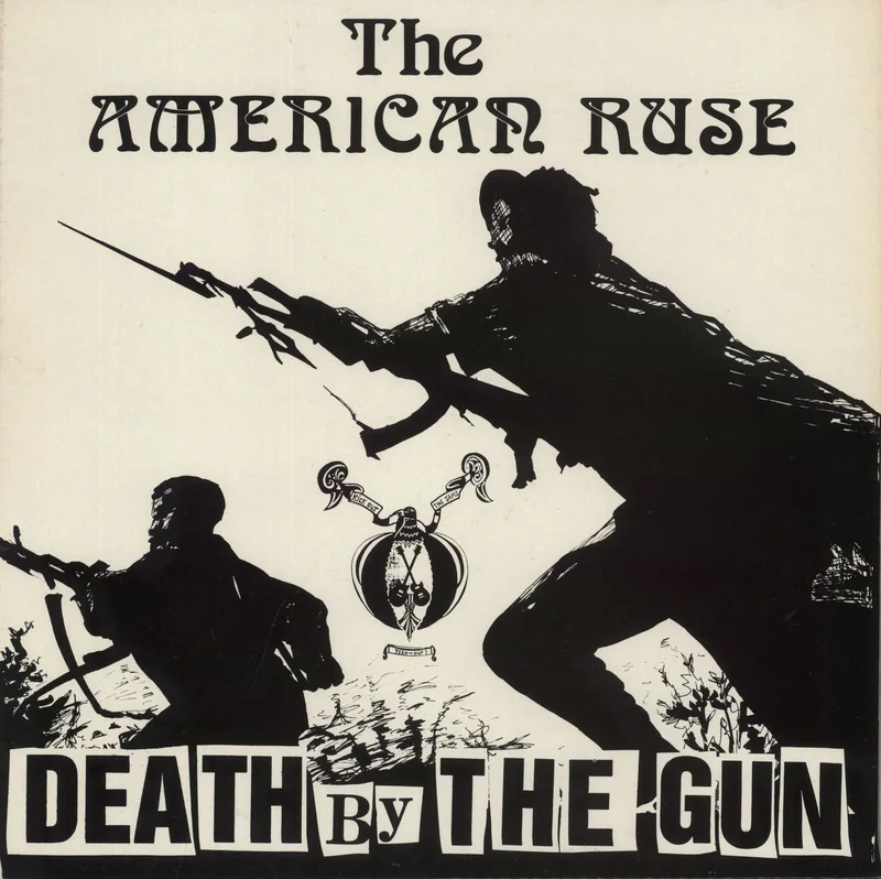 The American Ruse Death By The Gun UK Vinyl LP