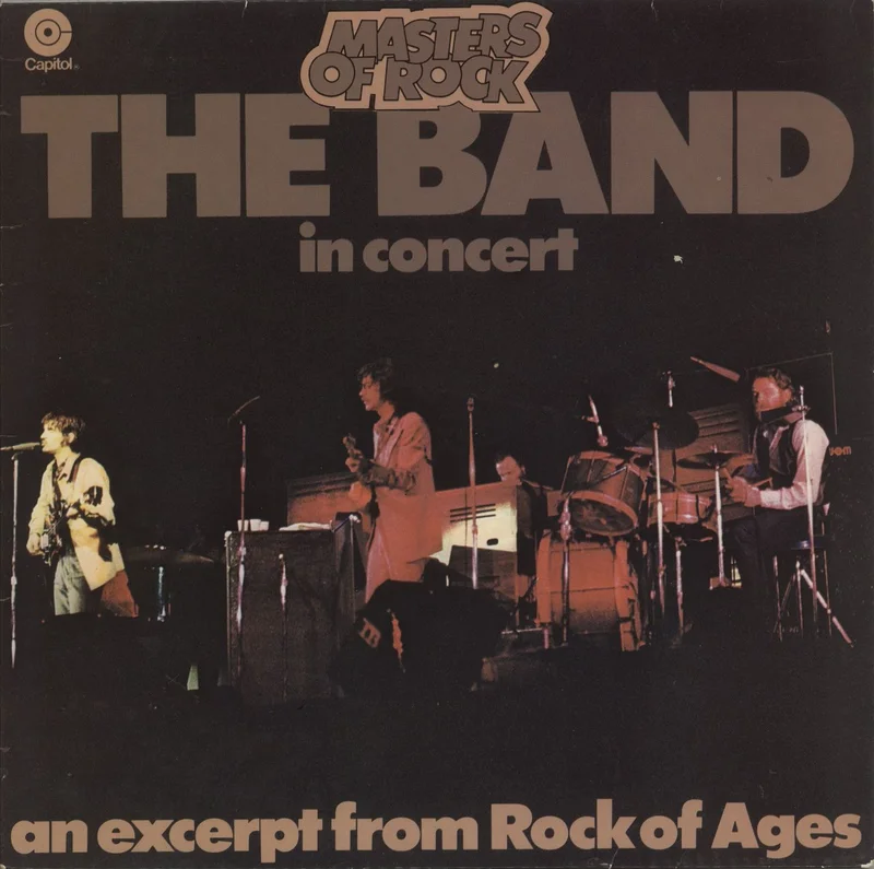 The Band The Band In Concert - An Excerpt From Rock Of Ages Dutch Vinyl LP