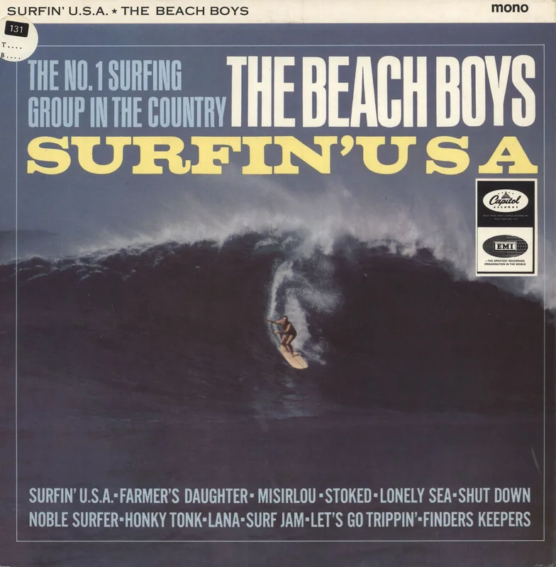 The Beach Boys Surfin' USA UK Vinyl LP