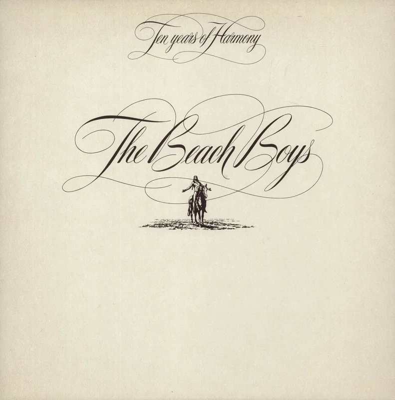 The Beach Boys Ten Years Of Harmony UK 2-LP vinyl set