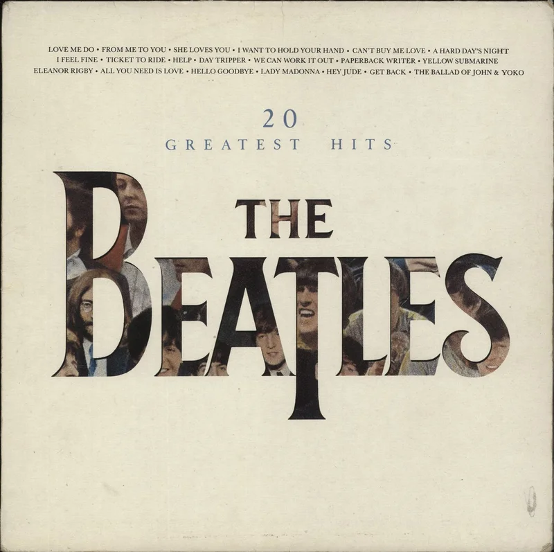 The Beatles 20 Greatest Hits Yugoslavian Vinyl LP