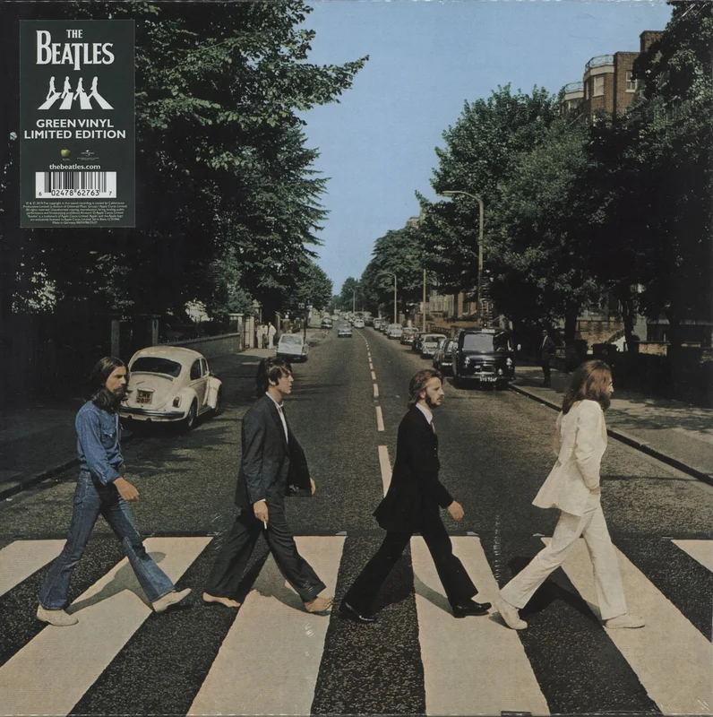 The Beatles Abbey Road - Green Vinyl - Sealed UK Vinyl LP