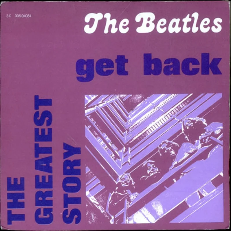 The Beatles Get Back - The Greatest Story Italian 7" vinyl