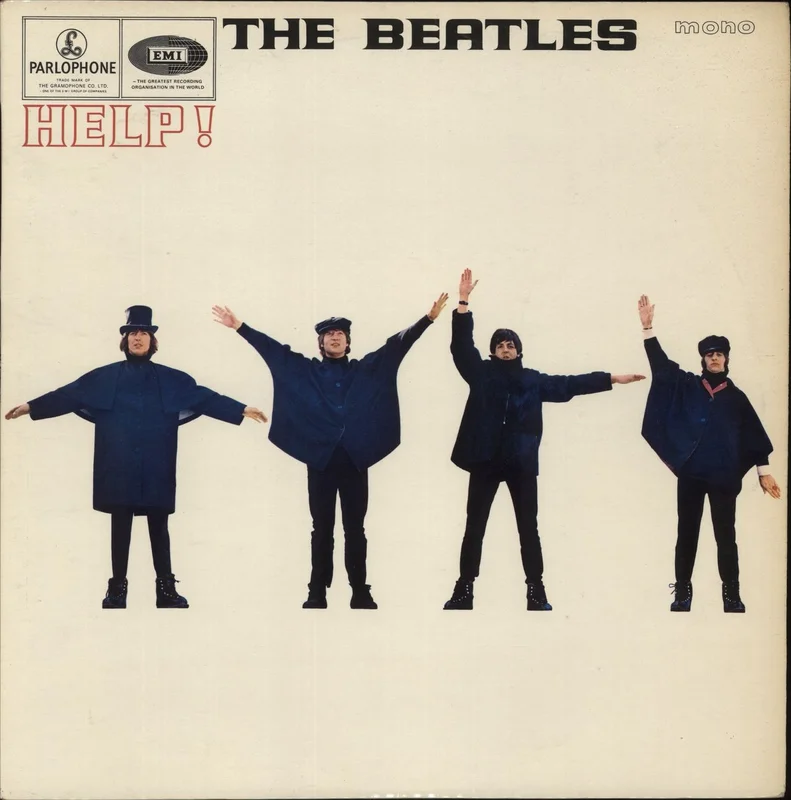 The Beatles Help! - 1st (A) UK Vinyl LP