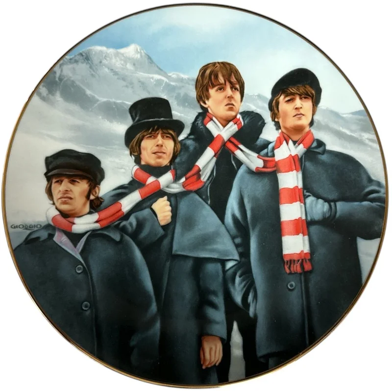 The Beatles Help Plate UK Memorabilia