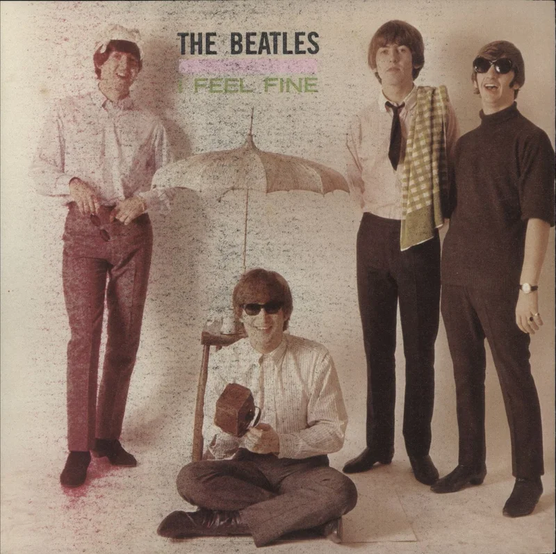 The Beatles I Feel Fine - 20th - Solid UK 7" vinyl