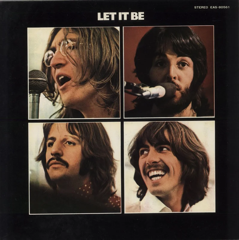 The Beatles Let It Be Japanese Vinyl LP