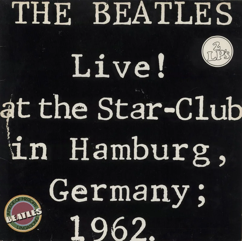 The Beatles Live At The Star-Club In Hamburg Dutch 2-LP vinyl set
