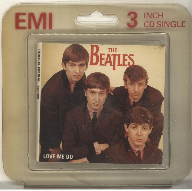 The Beatles Love Me Do - Bubble Pack UK 3" CD single