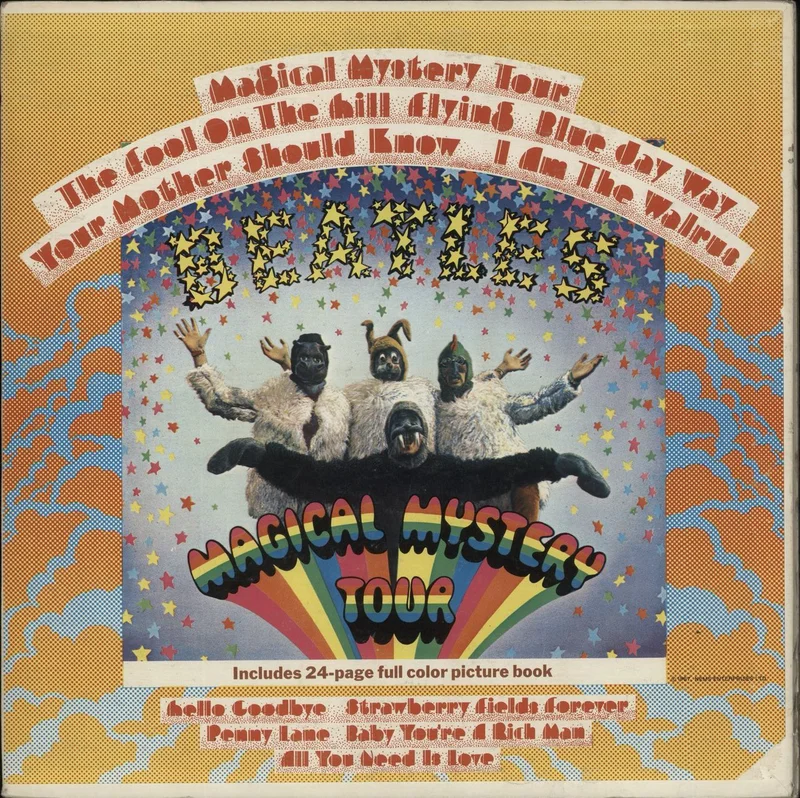 The Beatles Magical Mystery Tour - 1st VG US Vinyl LP