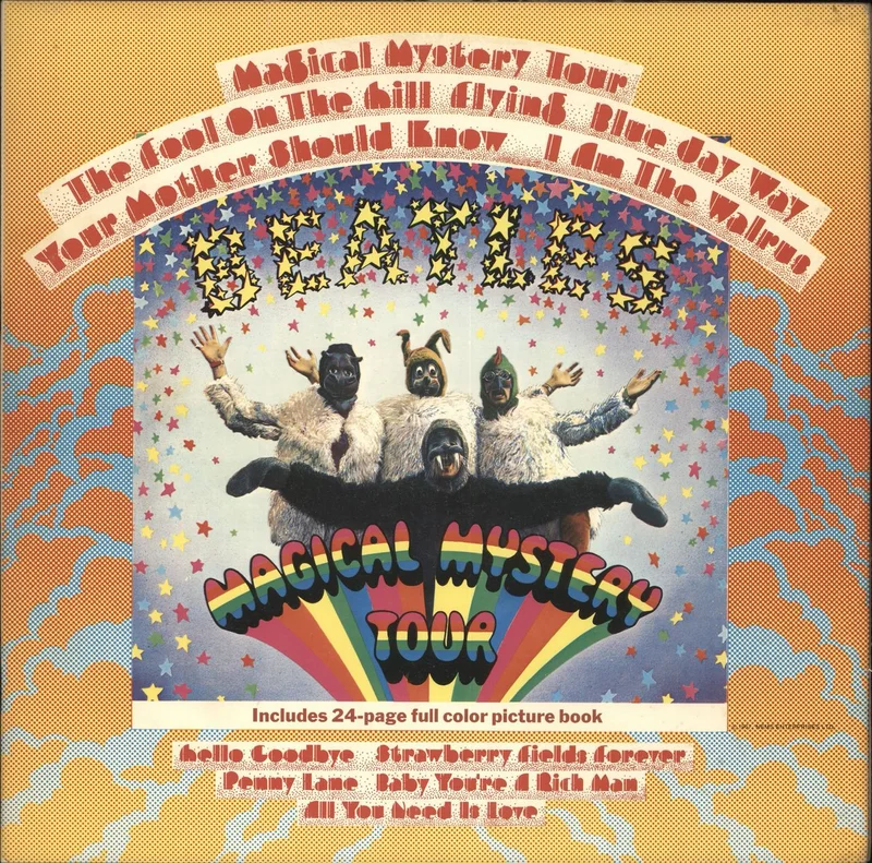The Beatles Magical Mystery Tour - EMI - Sample UK Vinyl LP