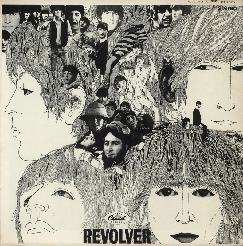 The Beatles Revolver - 2nd - EX US Vinyl LP