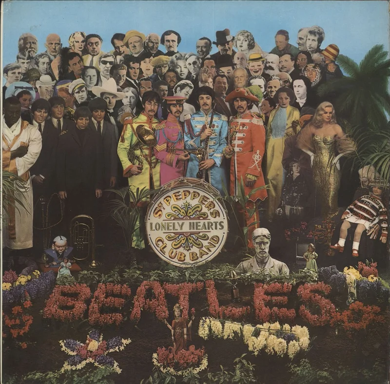 The Beatles Sgt. Pepper's - 1st - EX UK Vinyl LP