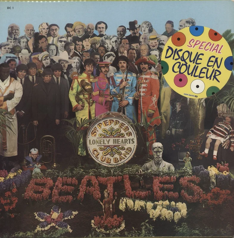 The Beatles Sgt. Pepper's - Green Vinyl French Vinyl LP