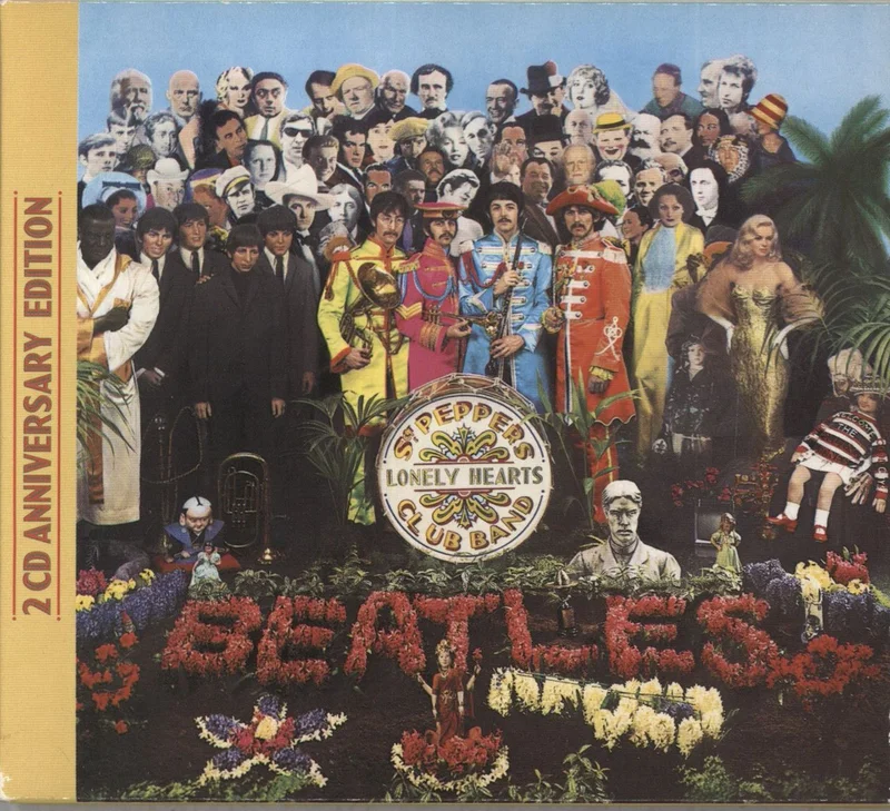 The Beatles Sgt. Pepper's Lonely Hearts Club Band UK 2-CD album set