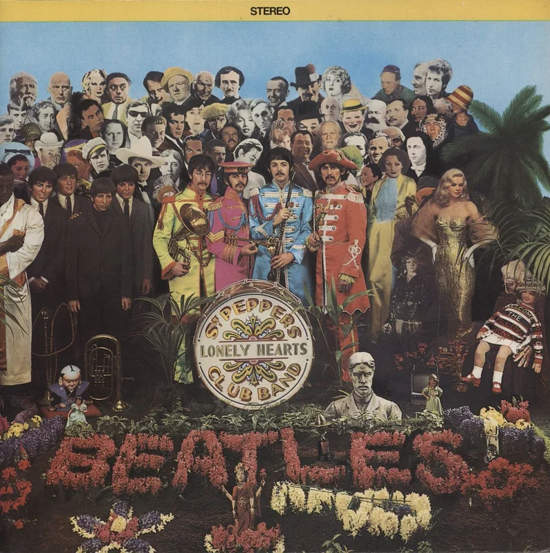 The Beatles Sgt. Pepper's - Marbled Vinyl Canadian Vinyl LP