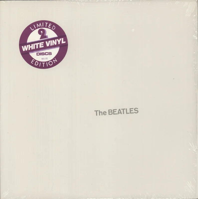 The Beatles The Beatles [White Album] - White - shrink US 2-LP vinyl set