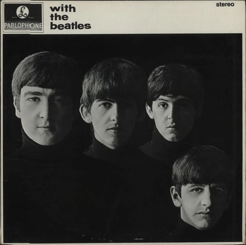 The Beatles With The Beatles - 4th UK Vinyl LP