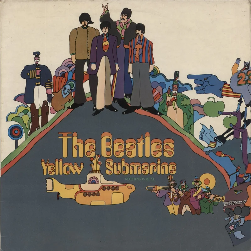 The Beatles Yellow Submarine - 3rd - VG UK Vinyl LP
