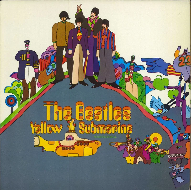 The Beatles Yellow Submarine - 80s - All Rights UK Vinyl LP
