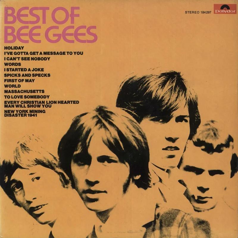 The Bee Gees Best Of Bee Gees Hong Kong Vinyl LP