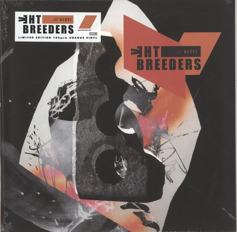 The Breeders All Nerve - 180 Gram Orange Vinyl + Sealed UK Vinyl LP