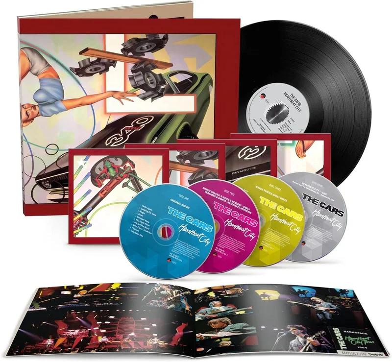 The Cars Heartbeat City - 40th Anniversary Deluxe 4CD/1LP Edition - Sealed UK Box set