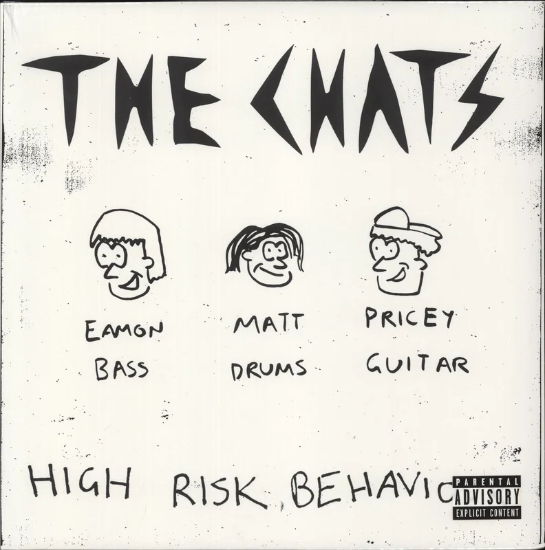 The Chats High Risk Behaviour - White Vinyl - Sealed Australian Vinyl LP