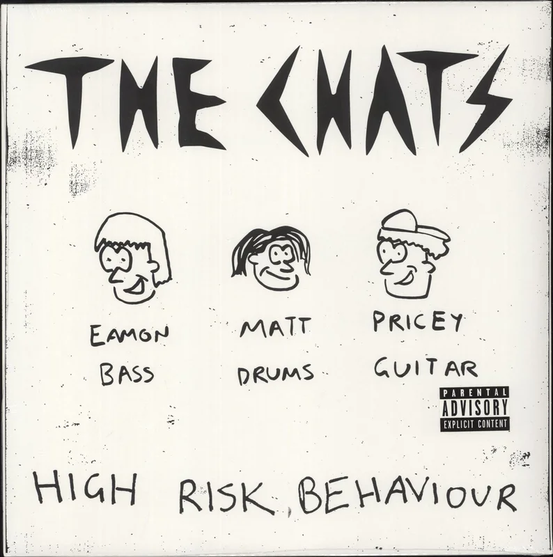 The Chats High Risk Behaviour - Yellow Vinyl - Sealed Australian Vinyl LP