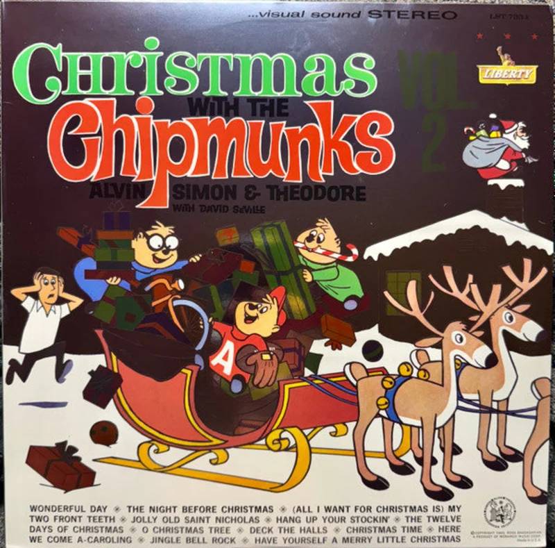 The Chipmunks, Alvin, Simon And Theodore, David Seville - Christmas With The Chipmunks Vol. 2