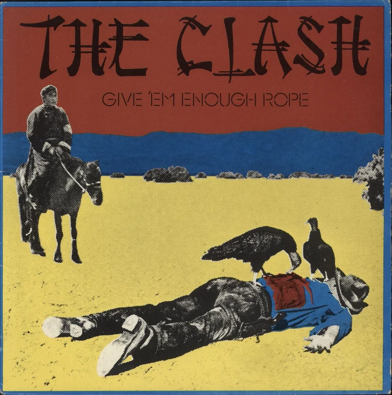 The Clash Give 'Em Enough Rope New Zealand Vinyl LP