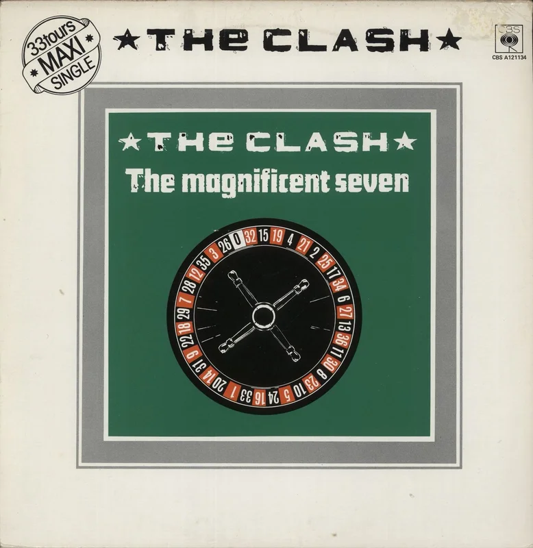 The Clash The Magnificent Seven French 12" vinyl