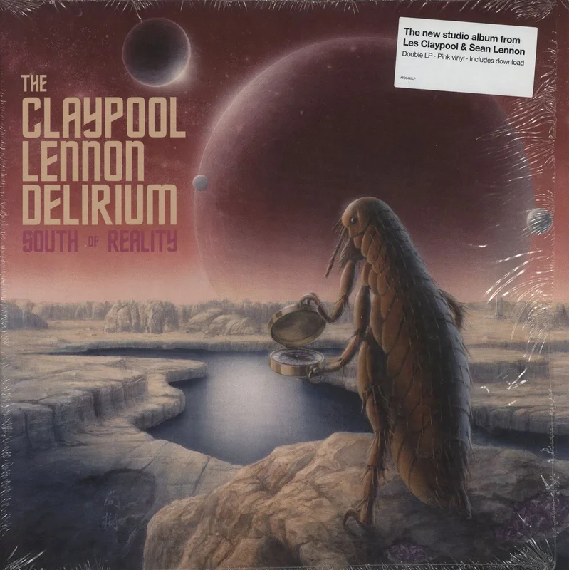 The Claypool Lennon Delirium South Of Reality - Pink Vinyl UK 2-LP vinyl set